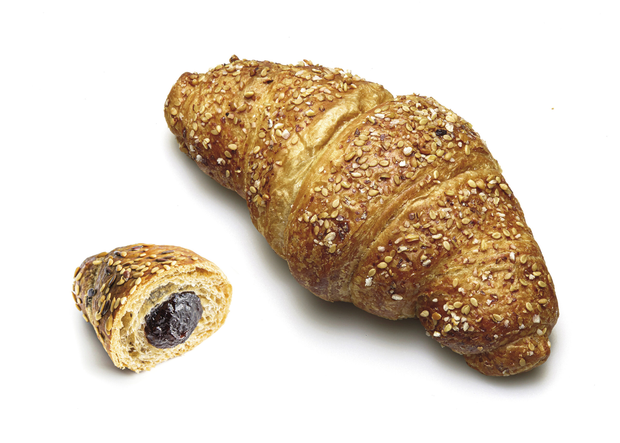 Veganský Špaldový Croissant S Ostružinami